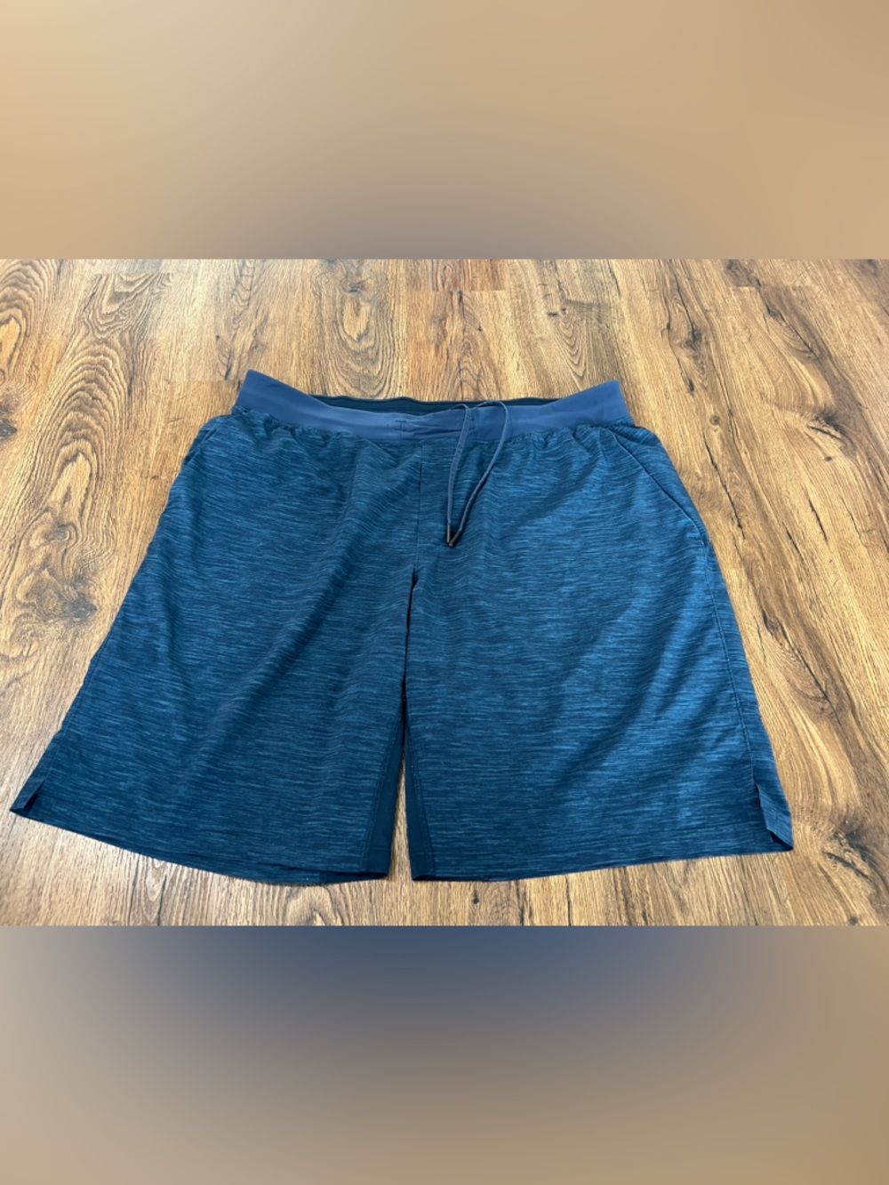 lululemon athletica Men's Blue Heather Athletic Shorts